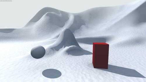 der On Shader Example: snow preview image